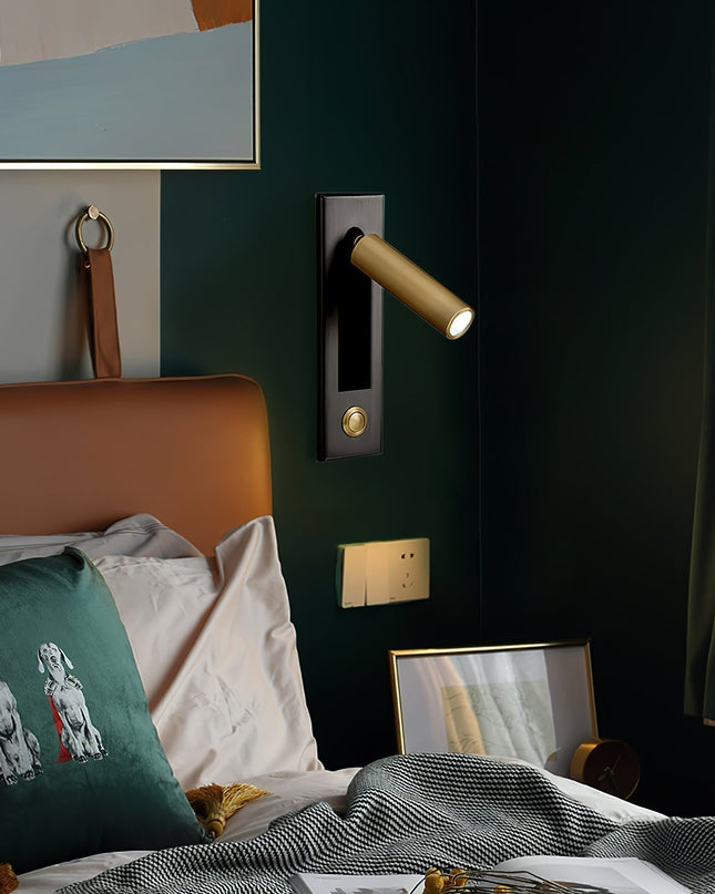 Nowoczesny Kinkiet Ścienny LED z Włącznikiem – Regulowane Oświetlenie do Sypialni, Minimalistyczny Design 4