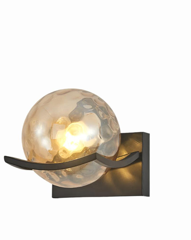 Nowoczesny Kinkiet Ścienny LED ze Szklanym Akcentem – Elegancki Kinkiet do Sypialni i Salonu 10