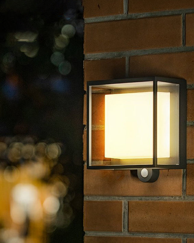 Nowoczesny Kinkiet Solarny Zewnętrzny IP65 z Akrylu – Wodoodporny Kinkiet do Ogrodu i Elewacji 1