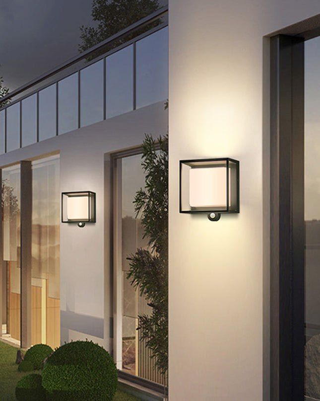 Nowoczesny Kinkiet Solarny Zewnętrzny IP65 z Akrylu – Wodoodporny Kinkiet do Ogrodu i Elewacji 2