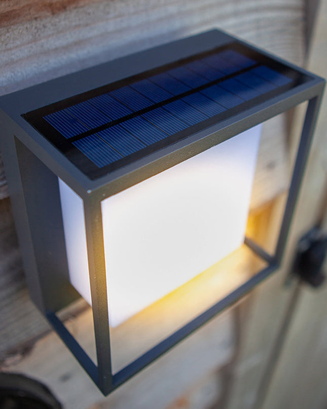 Nowoczesny Kinkiet Solarny Zewnętrzny IP65 z Akrylu – Wodoodporny Kinkiet do Ogrodu i Elewacji 5