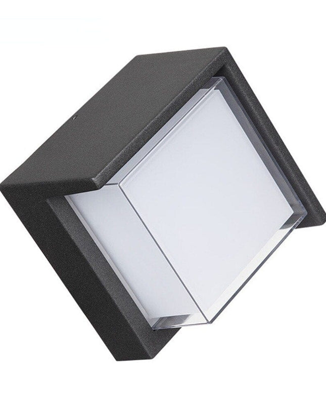 Nowoczesny Kinkiet Zewnętrzny IP65 z Czujnikiem Ruchu – Aluminium, Ciepła Biała Barwa Światła, Minimalistyczny Design 7