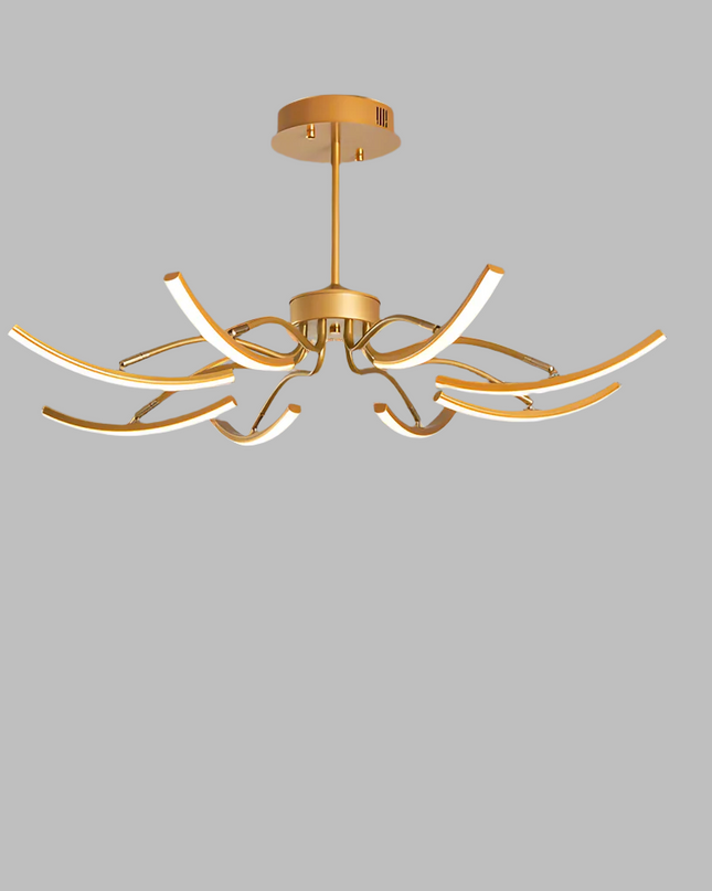 Nowoczesny Świecznik LED z Eleganckim Designem – Aluminium, Atmosferyczne Światło, Idealny do Salonu i Sypialni 0