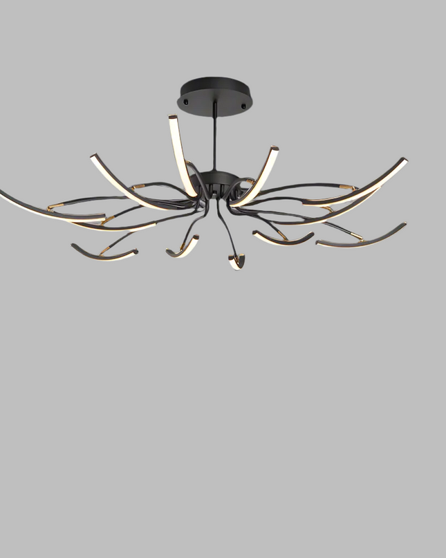Nowoczesny Świecznik LED z Eleganckim Designem – Aluminium, Atmosferyczne Światło, Idealny do Salonu i Sypialni 8