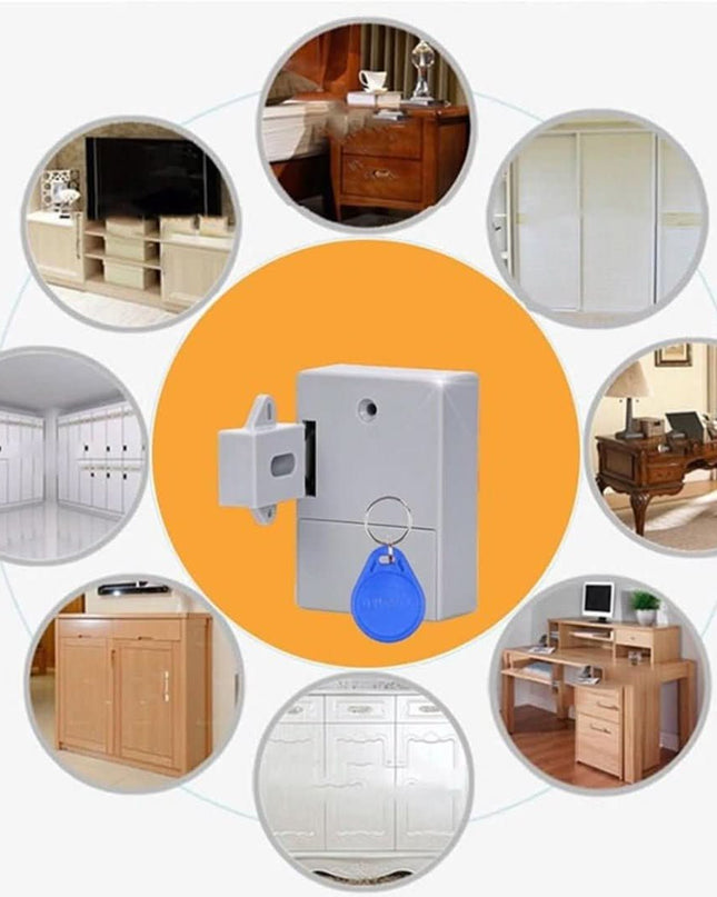 Nowoczesny Zamek Do Drzwi z Niewidocznym Systemem Czujników – Elegancki i Bezpieczny Zamek do Mebli 6