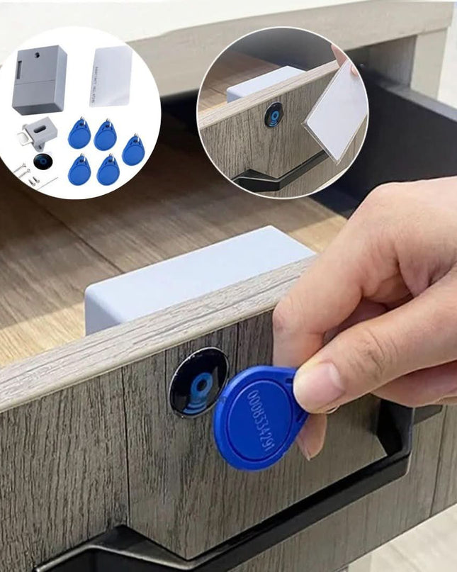 Nowoczesny Zamek Do Drzwi z Niewidocznym Systemem Czujników – Elegancki i Bezpieczny Zamek do Mebli 9