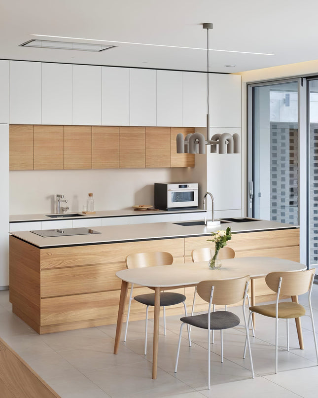 Nowoczesny Żyrandol Cyrkowy z Wbudowanym LED, Regulowana Wysokość, Moduły U - Idealny Żyrandol do Salonu i Pokoju 7