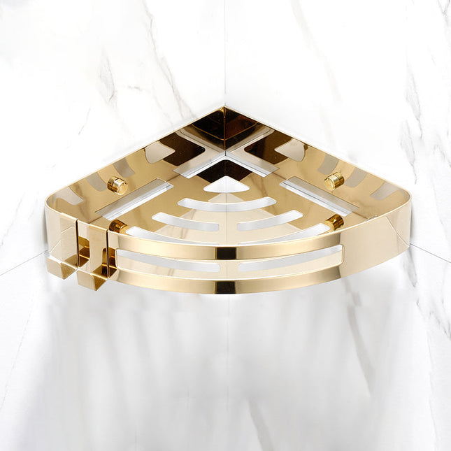 Nowoczesny, 3-częściowy zestaw akcesoriów łazienkowych w kolorze złotym i srebrnym do eleganckich wnętrz 21