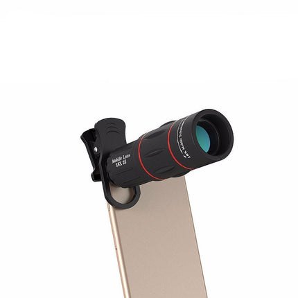 Obiektyw Monokularowy 18X do Telefonu z Klipsem na Statyw – Wysokiej Jakości Optyka i Uniwersalna Kompatybilność 1