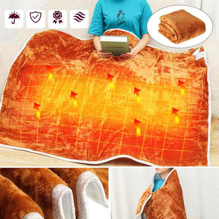 Ogrzewanie zimowe z kocem elektrycznym – regulowana ochrona przed ciepłem i przegrzaniem 2