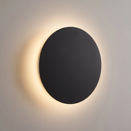 Okrągła lampa ścienna LED na baterie z funkcją dotykowego ściemniania, minimalistyczny design 1
