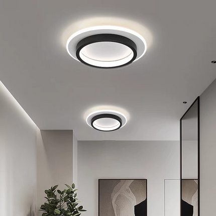 Okrągła Lampa Sufitowa LED 10W/20W do Sypialni i Salonu – Nowoczesny Design, Energooszczędna, 5 cm Wysokości 0