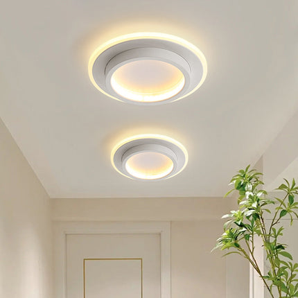 Okrągła Lampa Sufitowa LED 10W/20W do Sypialni i Salonu – Nowoczesny Design, Energooszczędna, 5 cm Wysokości 12
