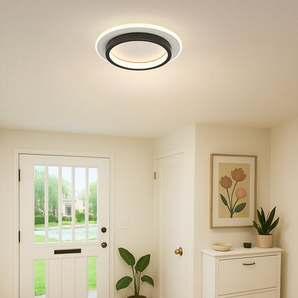 Okrągła Lampa Sufitowa LED 10W/20W do Sypialni i Salonu – Nowoczesny Design, Energooszczędna, 5 cm Wysokości 6