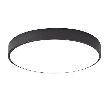 Okrągła lampa sufitowa LED z akrylowym dyfuzorem, minimalistyczna i niskoprofilowa 0