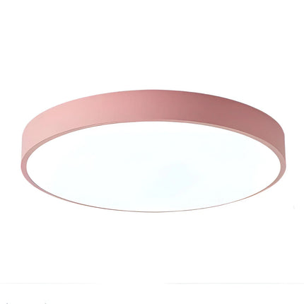 Okrągła lampa sufitowa LED z akrylowym dyfuzorem, minimalistyczna i niskoprofilowa 5