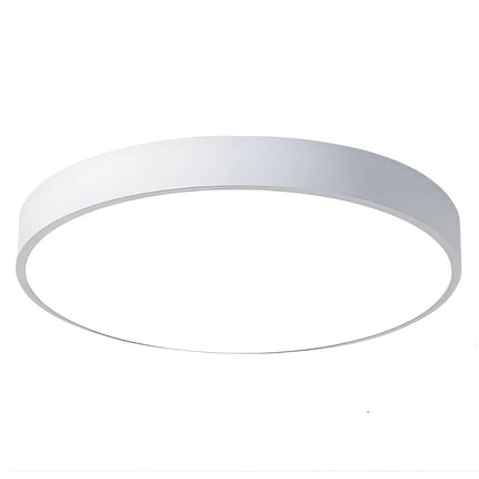 Okrągła lampa sufitowa LED z akrylowym dyfuzorem, minimalistyczna i niskoprofilowa 6