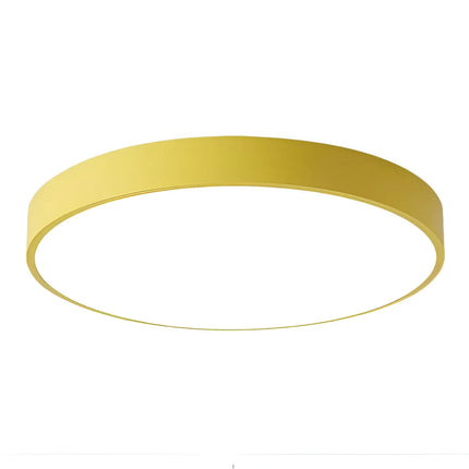 Okrągła lampa sufitowa LED z akrylowym dyfuzorem, minimalistyczna i niskoprofilowa 7