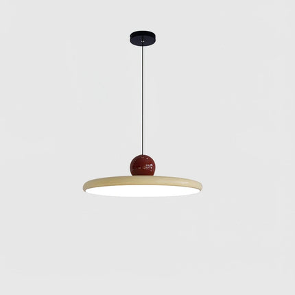 Okrągła lampa wisząca LED z regulowanym kablem, metalowo-akrylowa, idealna do salonu 10