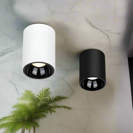 Okrągłe lampy sufitowe COB – Nowoczesne oświetlenie w eleganckim designie 2