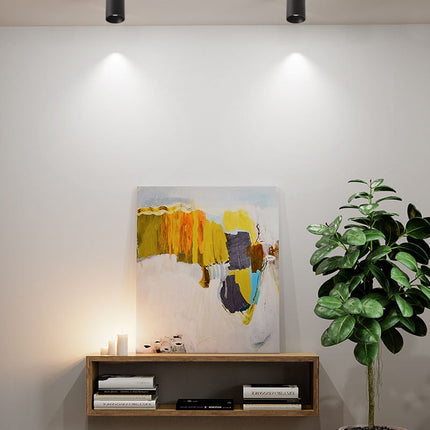 Okrągłe lampy sufitowe COB – Nowoczesne oświetlenie w eleganckim designie 3