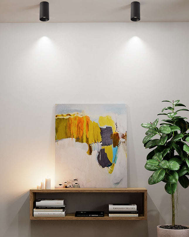 Okrągłe lampy sufitowe COB – Nowoczesne oświetlenie w eleganckim designie 3