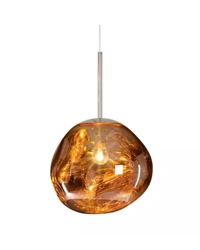 Organiczna Lampa Wisząca Kula do Salonu – Oświetlenie Nad Stół w Żywych Kolorach, E27, Wysoka Jakość, 4 Rozmiary 11