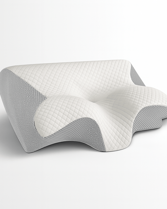 Ortopedyczna poduszka z pianki memory z podparciem szyi i ramion – ergonomiczna poduszka konturowa dla osób śpiących na boku i plecach 5