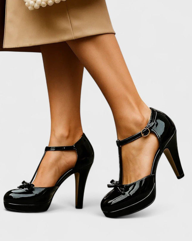 Ortopedyczne buty na obcasie z wyściełaną wkładką zapewniającą wygodę i stabilność – nowoczesny, elegancki design 7