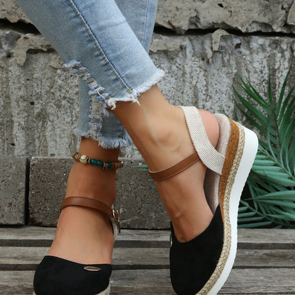 Ortopedyczne espadryle damskie z wygodnym dopasowaniem – stylowe buty z wysokiej jakości materiału 1