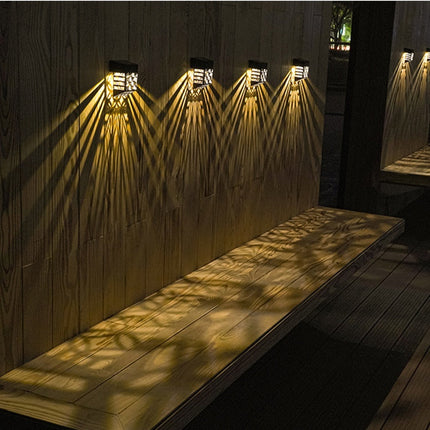 Ozdobne Lampy Ogrodowe LED w Kształcie Gwiazdy – 4 Sztuki do Oświetlenia Ogrodowego i Ścieżek 1