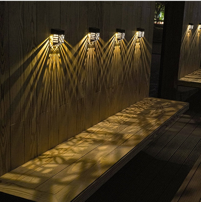 Ozdobne Lampy Ogrodowe LED w Kształcie Gwiazdy – 4 Sztuki do Oświetlenia Ogrodowego i Ścieżek 1