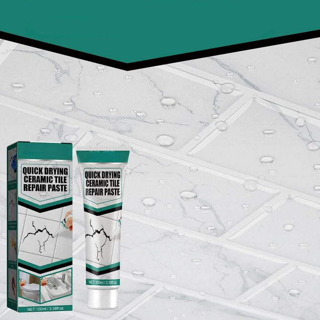 Pasta Naprawcza do Płytek 100 ml – Efektywne Rozwiązanie do Renowacji Ceramiki, Porcelany i Marmuru 1