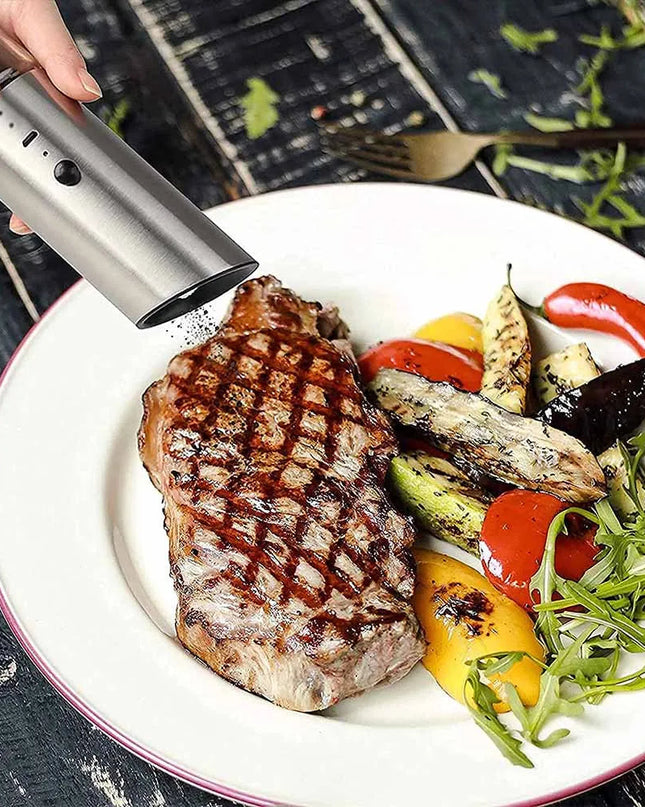 PepperTech | Automatyczny, ładowalny młynek do soli i pieprzu 1