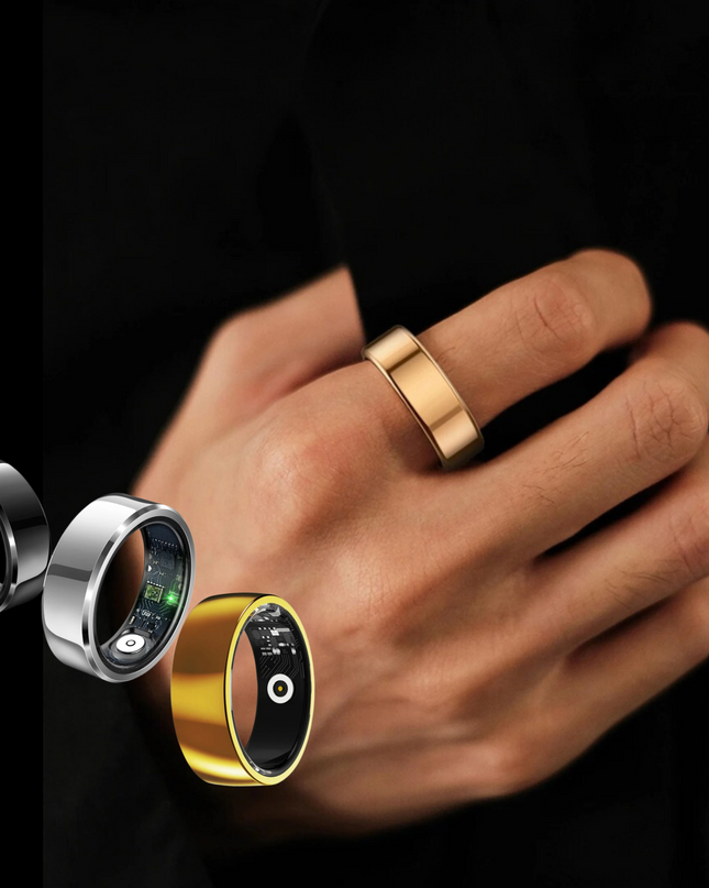 Pierścień Fitness z Monitorowaniem Tętna, Analizą Snu i Pomiarem SpO2 – Lekki i Wytrzymały 4