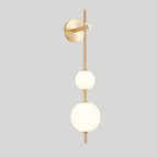 Brass and plastic ball