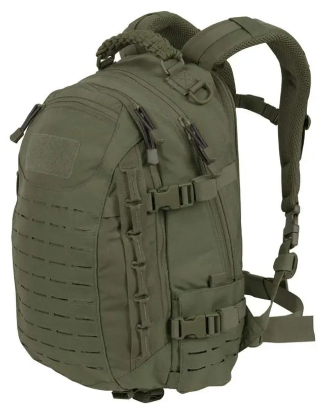 Plecak taktyczny o pojemności 30 l, kompatybilny z systemem MOLLE – wytrzymały nylon Cordura 500D do przygód na świeżym powietrzu 4