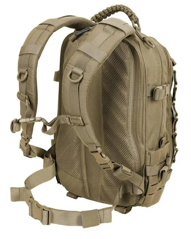 Plecak taktyczny o pojemności 30 l, kompatybilny z systemem MOLLE – wytrzymały nylon Cordura 500D do przygód na świeżym powietrzu 5