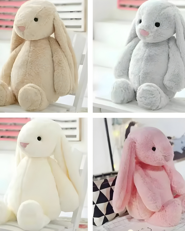 Pluszowa zabawka Bunnycat z długimi uszami – miękka pluszowa zabawka do przytulania i dekoracji, w wersji 30 cm lub 40 cm 5