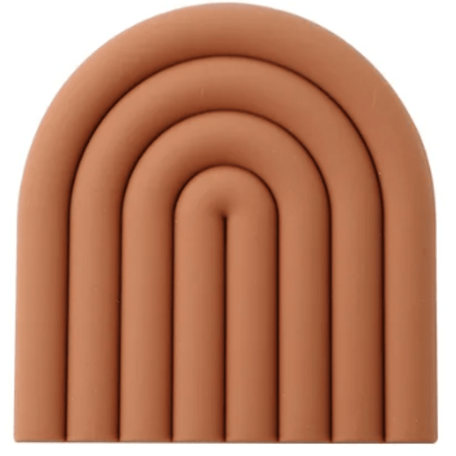 Podkładki silikonowe ColorPop – żywe kolory tęczy, skuteczna ochrona przed ciepłem i rozlaniem, powierzchnia antypoślizgowa 0