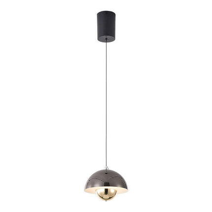 Podnoszona lampa wisząca w kształcie kapsuły z regulowanym kątem świecenia i wysokością 0