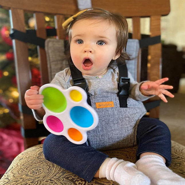 Poduszka Wspierająca dla Niemowląt – Ergonomiczne i Hipoalergiczne Wsparcie w Szarym Kolorze 3