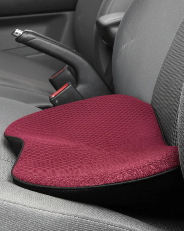 Poduszka na fotel samochodowy z pianką memory foam dla wygody i wsparcia postawy – ergonomiczna konstrukcja, oddychająca tkanina 3
