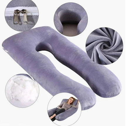 Poduszka terapeutyczna Ultimate Therapeutic Support Pillow – łagodzi ból szyi, pleców i brzucha – idealna dla przyszłych matek 2