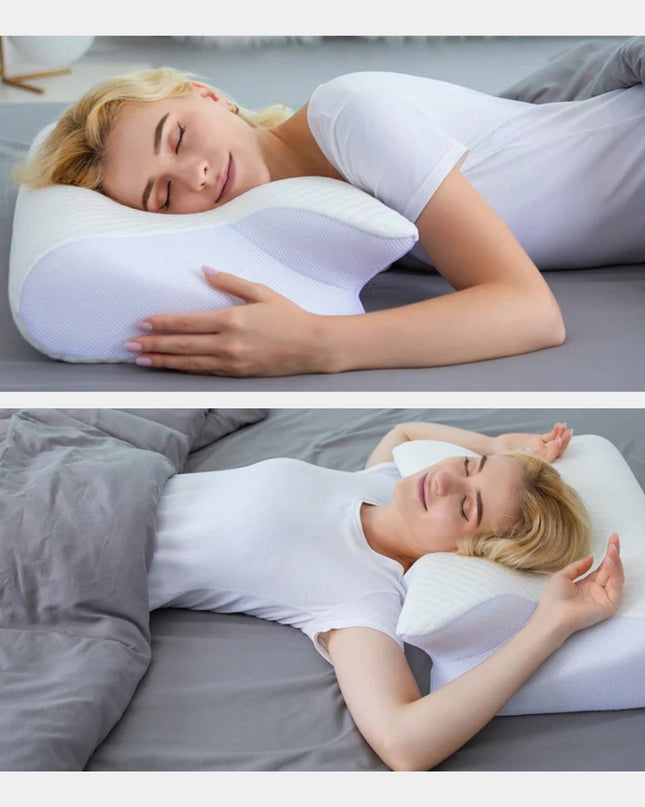 Poduszka z pianki memory Adaptive Comfort – zapewnia prawidłowe ułożenie szyi i ramion – oddychająca tkanina dla lepszego przepływu powietrza 1