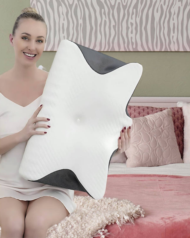 Poduszka z pianki memory Adaptive Comfort – zapewnia prawidłowe ułożenie szyi i ramion – oddychająca tkanina dla lepszego przepływu powietrza 3