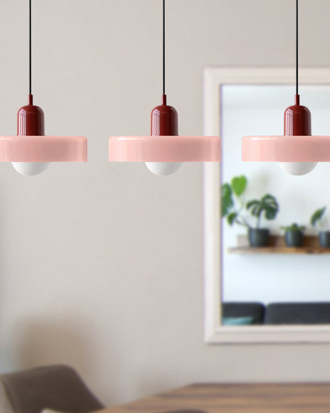 Potrójna Lampa Wisząca z Szklanymi Kloszami – Nowoczesne Oświetlenie do Jadalni i Salonu 11