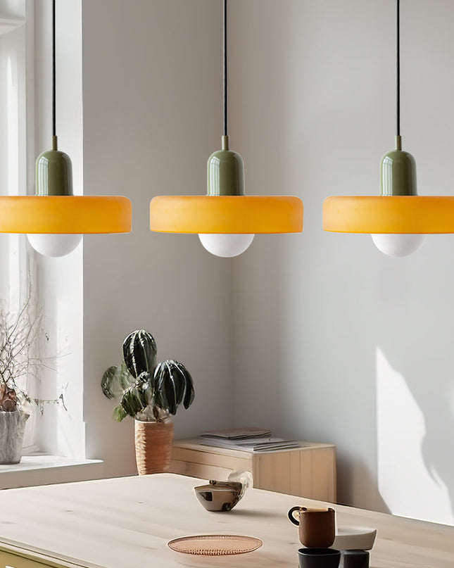 Potrójna Lampa Wisząca z Szklanymi Kloszami – Nowoczesne Oświetlenie do Jadalni i Salonu 30