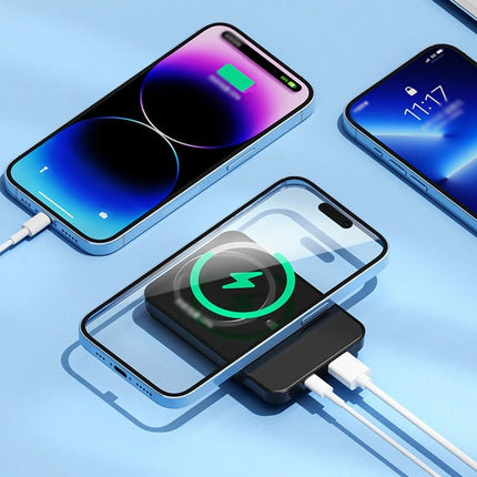 Power Bank 20000mAh ultracienki z kompaktową konstrukcją i wytrzymałą obudową, dostępny w 4