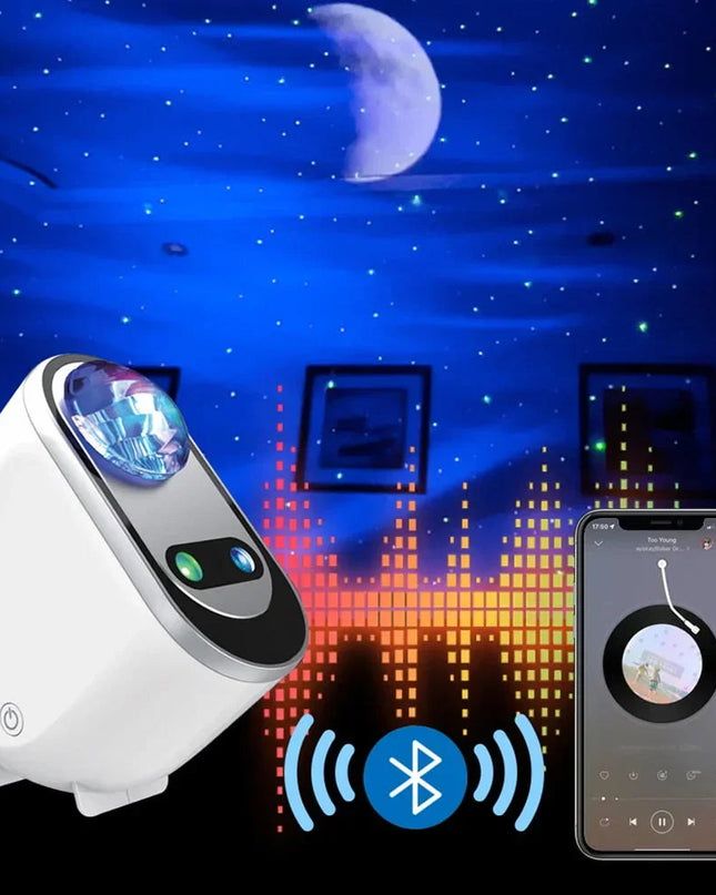 Projektor Galaxy 3 w 1 – kojący biały szum – Bluetooth i tryb rytmiczny 1